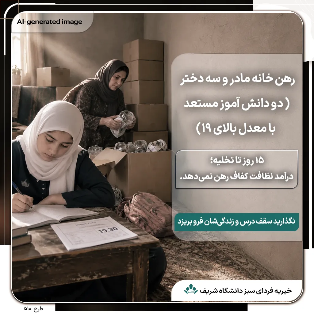 دختر دانش‌آموز و مادر سرپرست خانواده در حال آماده‌سازی وسایل اسباب‌کشی